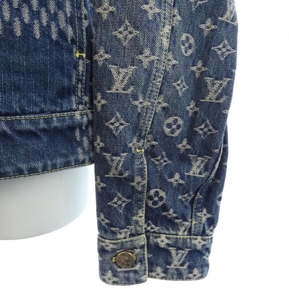 Louis Vuitton Giant Damier Wave Monogram NIGO Hja10wuzc Denim Jacket - Picture 7 of 7
